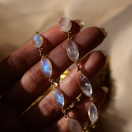 Moonstone Marquis Necklace