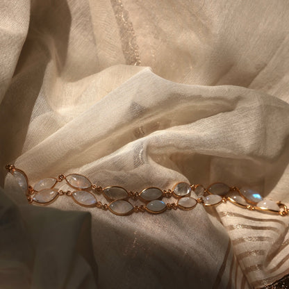 Moonstone Marquis Necklace