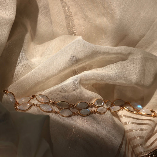 Moonstone Marquis Necklace